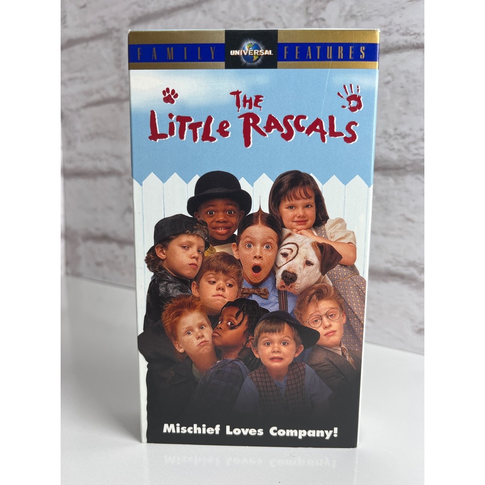 The Little Rascals VHS 1994 MCA Universal Home Video Family Comedy Movie Retro